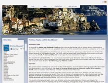 Tablet Screenshot of positano-by-divino.com